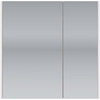 Зеркальный шкаф Dreja PRIME, 70 см, 4 полки, белый, 99.9305 - фото, отзывы, цена
